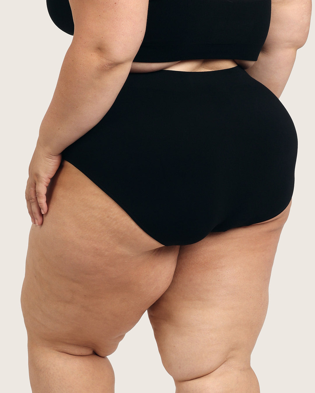 Full Coverage Briefs - Black