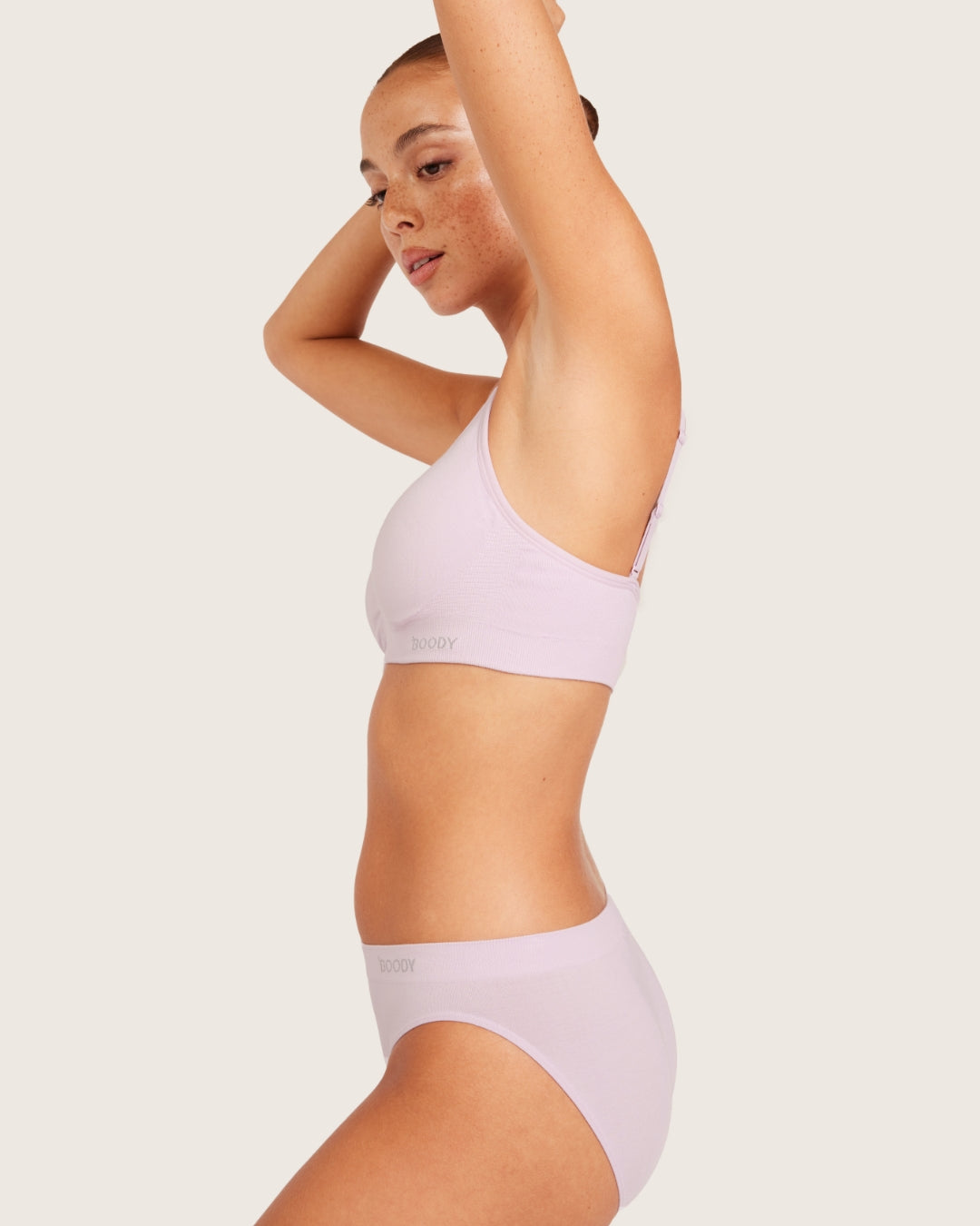 Wireless T-Shirt Bra - Orchid