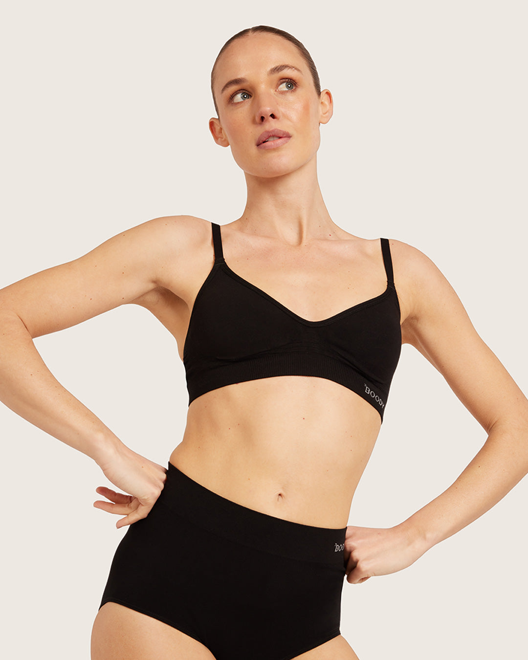 Full Coverage Briefs - Black