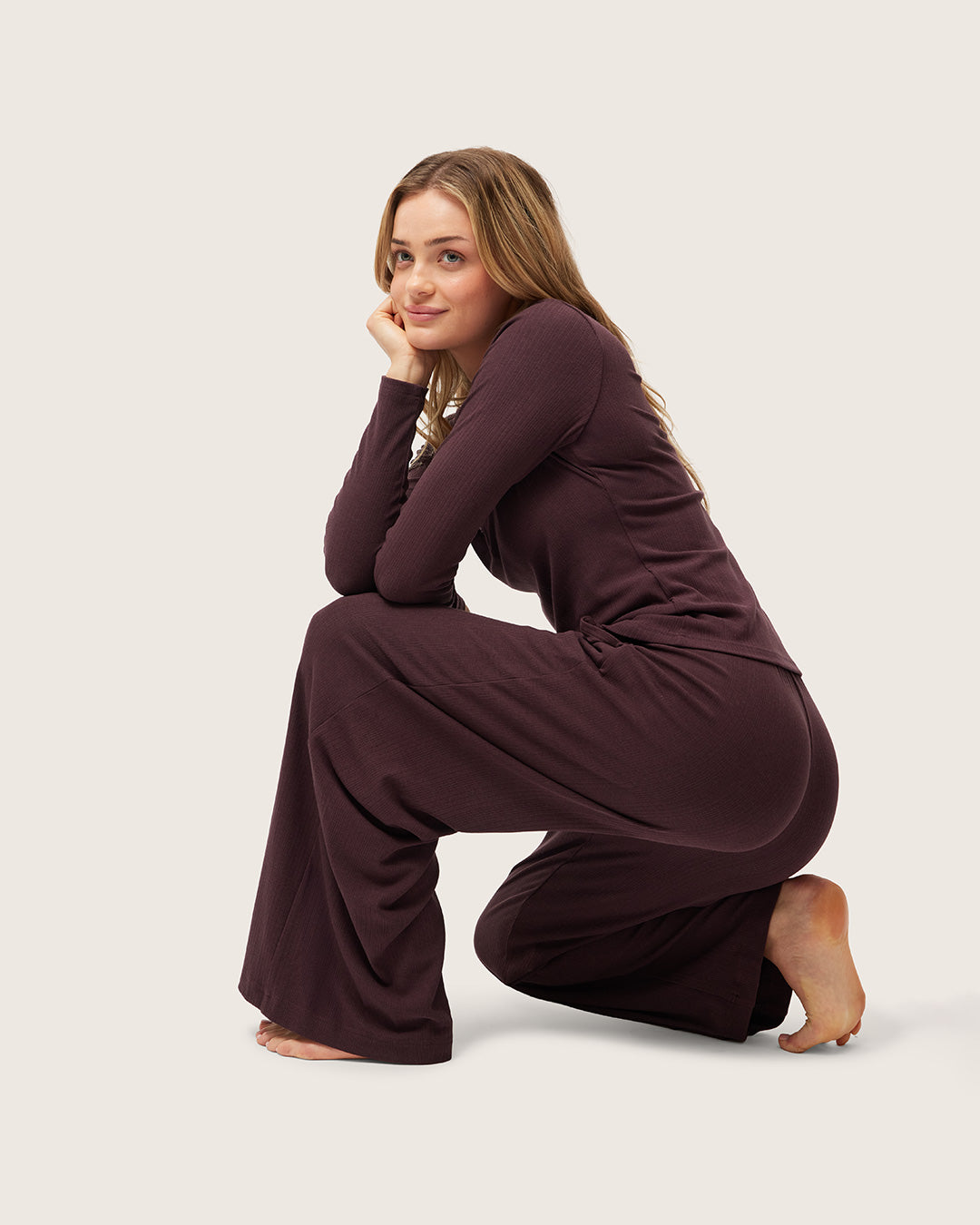 Lounge Pants - Mulberry