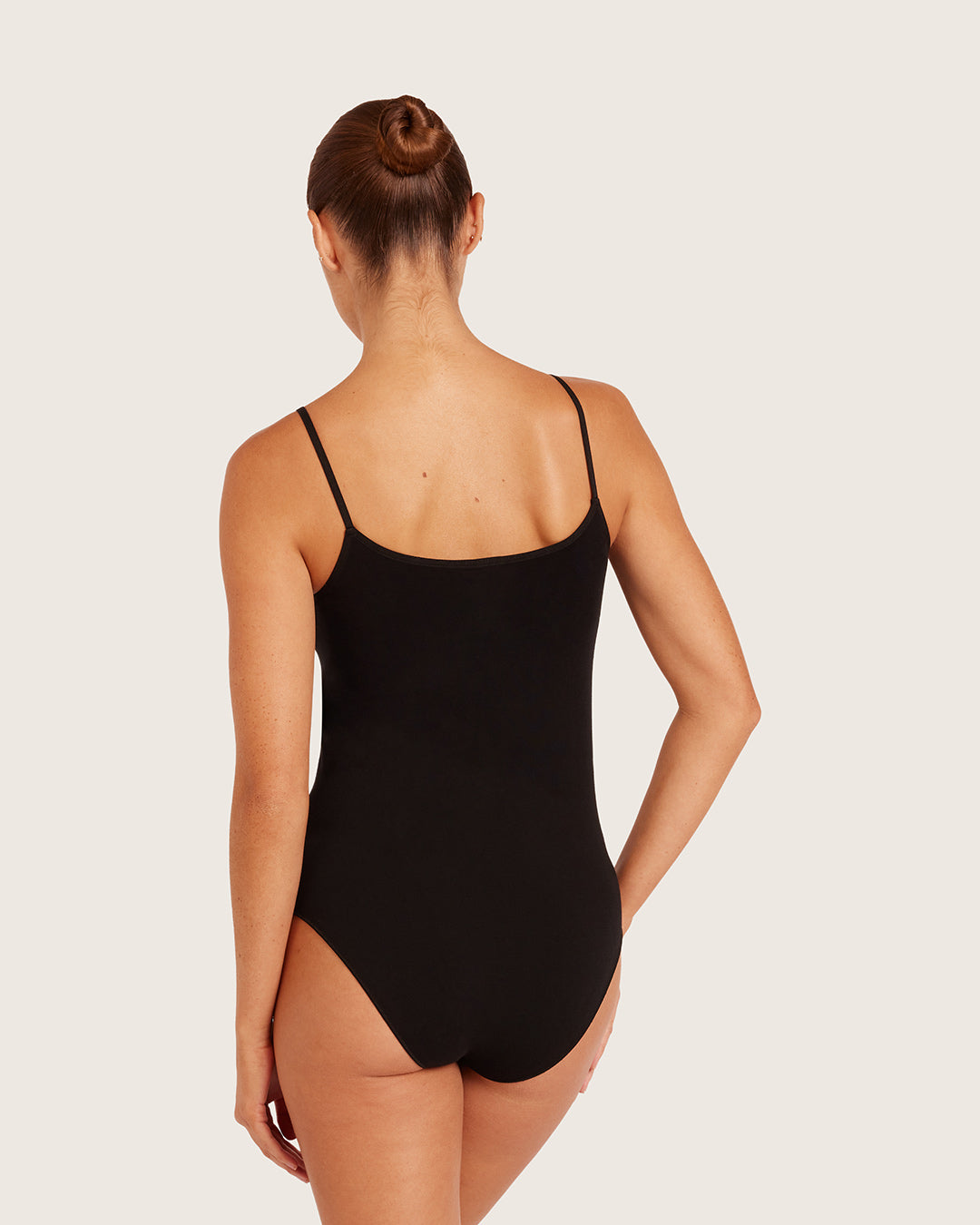 Base Layer Cami Bodysuit - Black