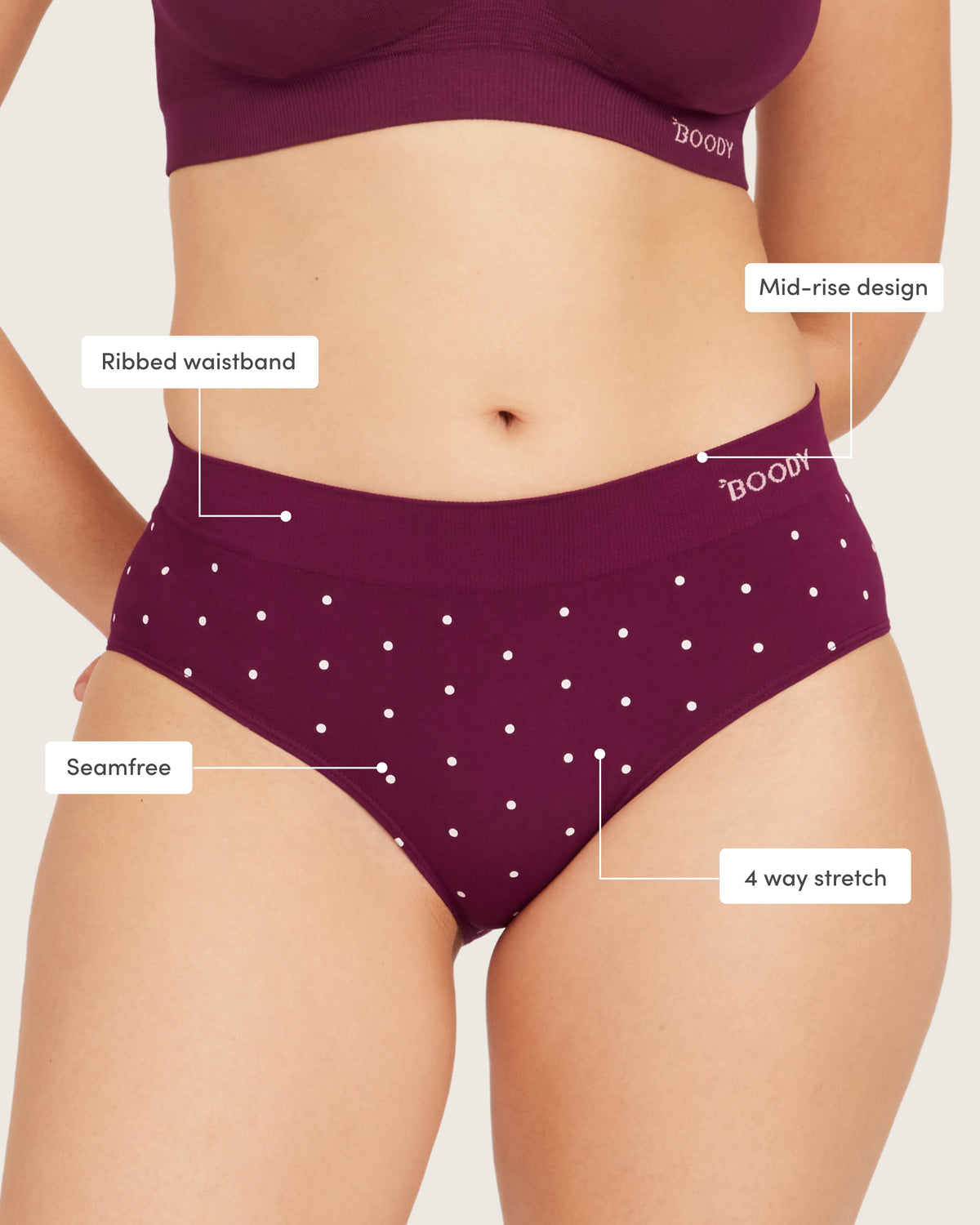 Midi Briefs - BCAM Print