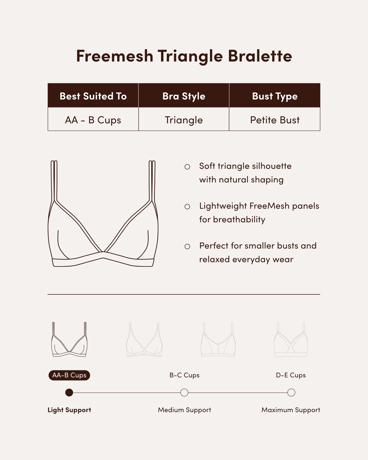 FreeMesh Triangle Bralette - Lemon